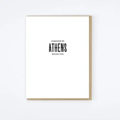 Athens Misses Card