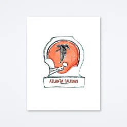 Atlanta Falcons Art Print