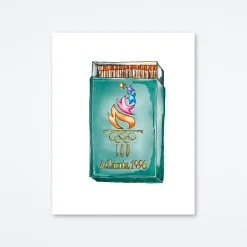 Atlanta Olympics Art Print