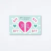 BFF Heart Sticker