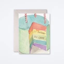 Big Cake Birthday Card