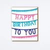 Birthday Flags Card