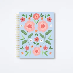 Breezy Blooms Notebook