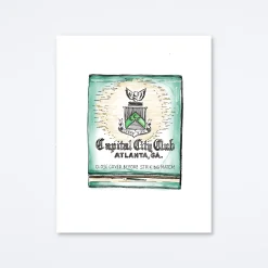 Capital City Club Atlanta Art Print