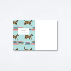 Cats And Stacks Pocket Journal
