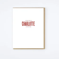 Charlotte Loves Card