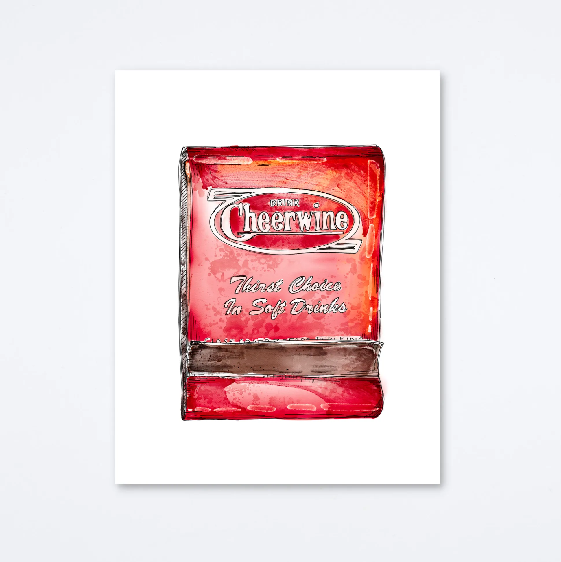 Cheerwine Art Print