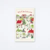 Christmas Village Tea Towel