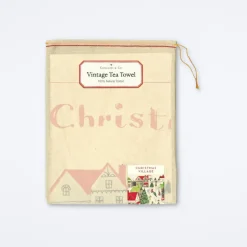 Christmas Village Tea Towel