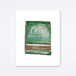 Collier Candy Company Art Print