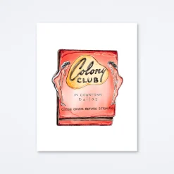Colony Club Art Print