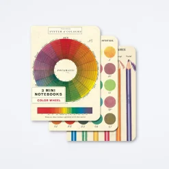 Color Wheel Mini Notebook Set
