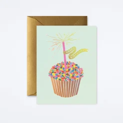 Cupcake Birthday Card