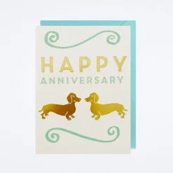Dachshunds Anniversary Card