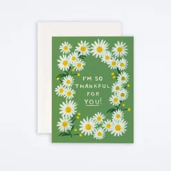 Daisies Thankful for You Card