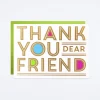 Dear Friend Thank You Card