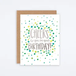 Dot Cheers Birthday Card