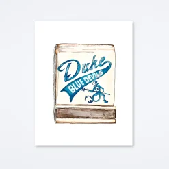 Duke Blue Devils Art Print