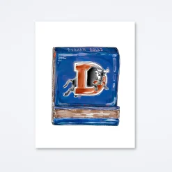Durham Bulls Art Print