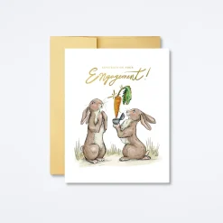Engagement Bunnies Card