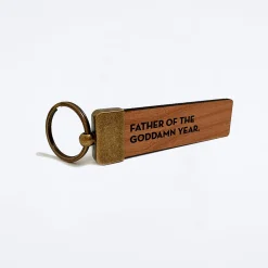 Father of the Year Key Tag