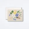 Garden Party Blue Thank You Card