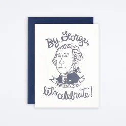 George Washington Celebrate Card
