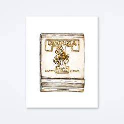 Georgia Tech Art Print