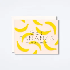 Get Bananas Birthday Card