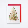 Gold Tree Boxed Christmas Card Set