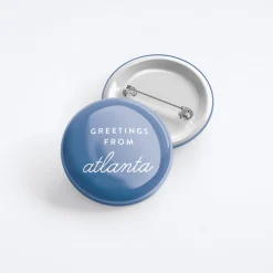 Greetings From Atlanta Button