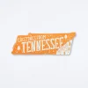 Greetings From Tennessee Die Cut Postcard