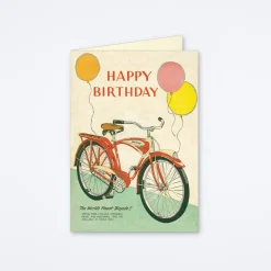 Happy Birthday Bicycle Card
