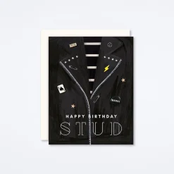 Happy Birthday Stud Card