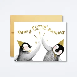 Happy Flippin' Birthday Card