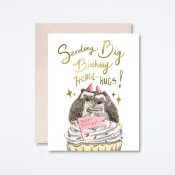 Hedge Hugs Birthday Card