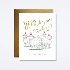 Herd Birthday Card
