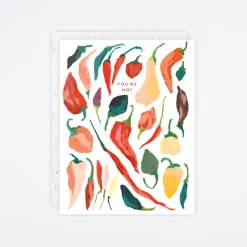 Hot Peppers Card