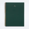 Hunter Green Lined Notebook