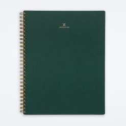 Hunter Green Lined Notebook