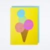 Ice Cream Birthday Card