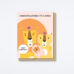 It's a Girrl! Card