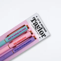 It's Giving Taylor Pen Set