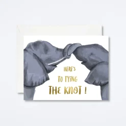Knotty Elephants Card