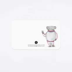 Koala Tracksuit Little Notes