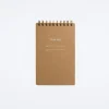 Kraft Task Pad Notebook