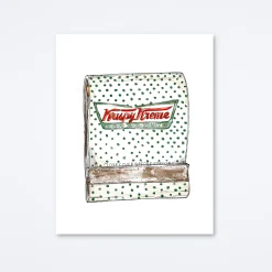 Krispy Kreme Art Print