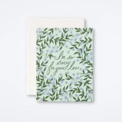 Laurel Sympathy Card