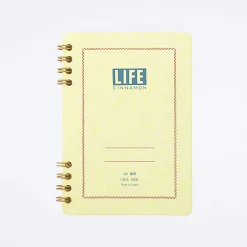 Life Cinnamon Ringed A6 Notebook