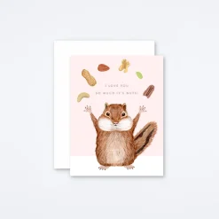 Love You So Much It's Nuts Card